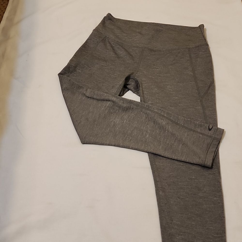 Oakley leggings Gray regular fit‎ standard compression juniors size xs